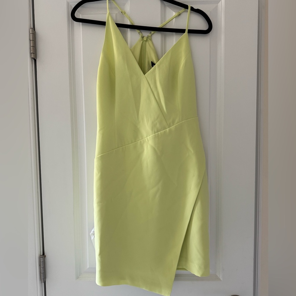 BCBGMaxAzria Yellow Dress size small